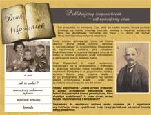 Tablet Screenshot of drukwspomnien.pl